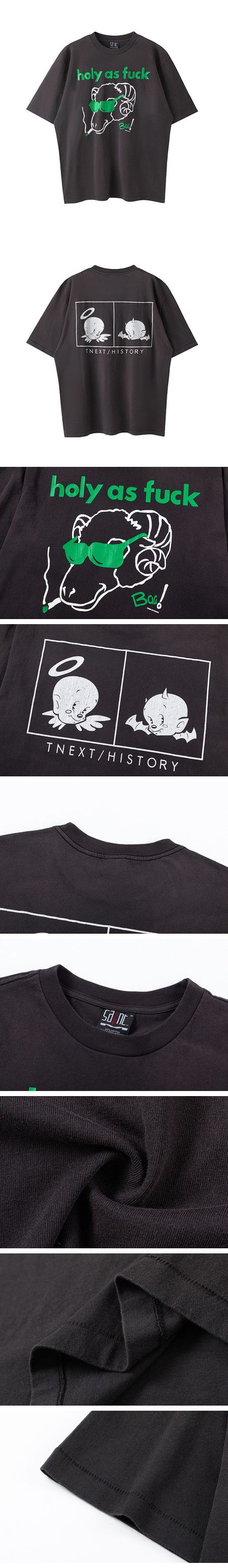 SAINT Mxxxxxx Holy as Fuck Tee セントマイケル ホーリー ファック Tシャツ