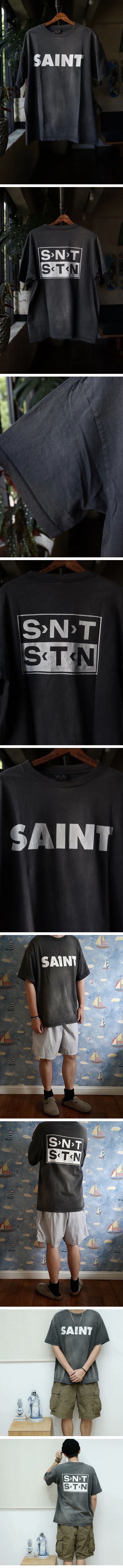 SAINT Mxxxxxx S＞N＞T Tee セントマイケル S＞N＞T Tシャツ