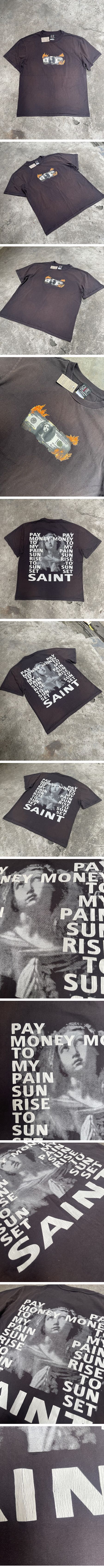 SAINT Mxxxxxx Pay Money to my Pain セントマイケル ペイマネー トゥ マイペイン Tシャツ