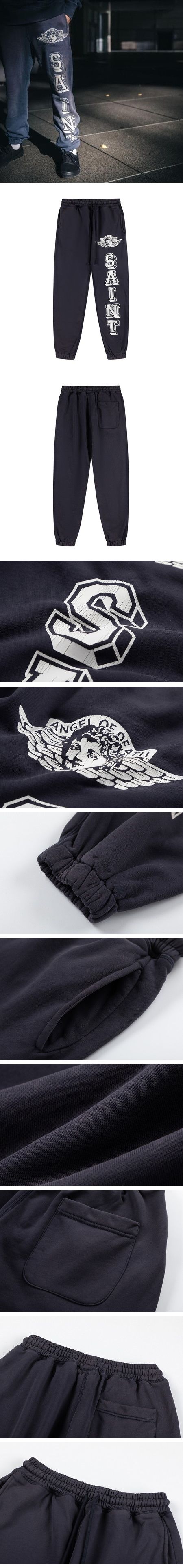Saint Mxxxxxx Angel Sweat Pants セントマイケル エンジェル スウェットパンツ