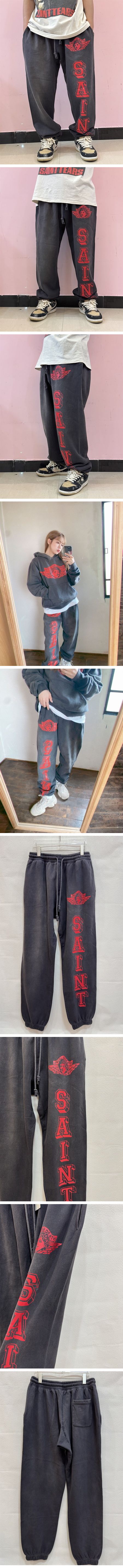 Saint Mxxxxxx Angel Sweat Pants セントマイケル エンジェル スウェットパンツ
