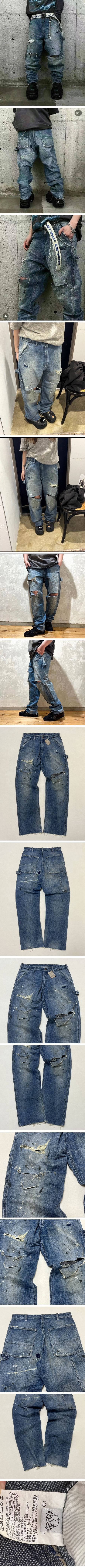 Saint Mxxxxxx Painter Denim Pants セントマイケル ペインター デニムパンツ