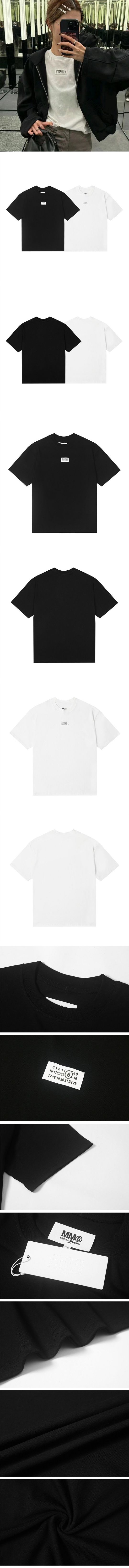 Maison Margiela MM6 Logo Patti Tee メゾン マルジェラ MM6 ロゴ パッチ Tシャツ