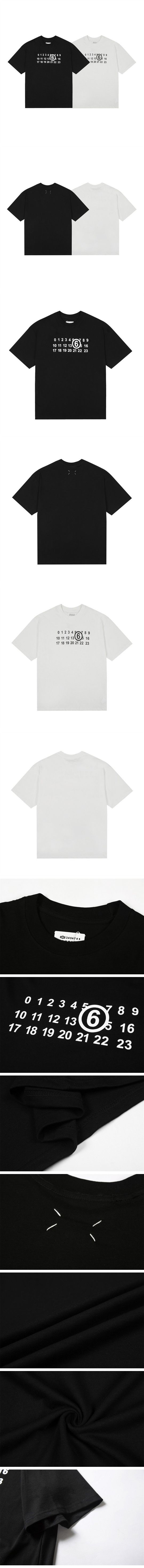 Maison Margiela MM6 No. Tee メゾン マルジェラ MM6 ナンバー Tシャツ