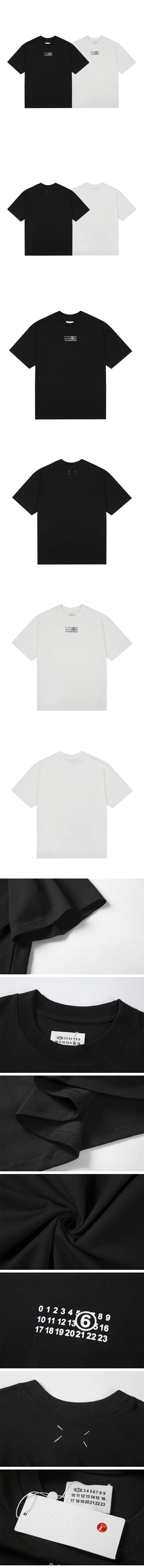 Maison Margiela MM6 Small No. Tee メゾン マルジェラ MM6 スモール ナンバー Tシャツ