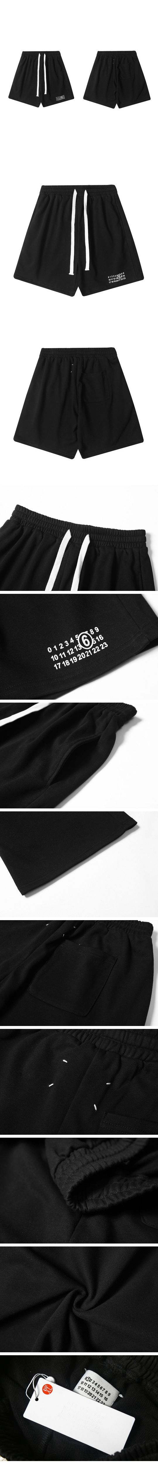 Maison Margiela MM6 Logo Half pants メゾン マルジェラ MM6 ロゴ ハーフパン