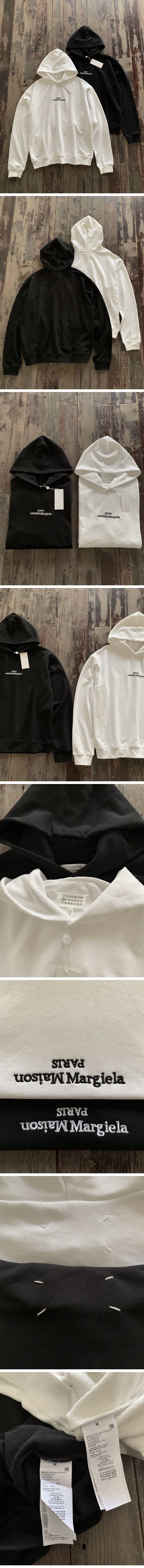 Maison Margiela Embroidery Logo Sweat Parker メゾン マルジェラ エンブロイダリー ロゴ スウェットパーカー