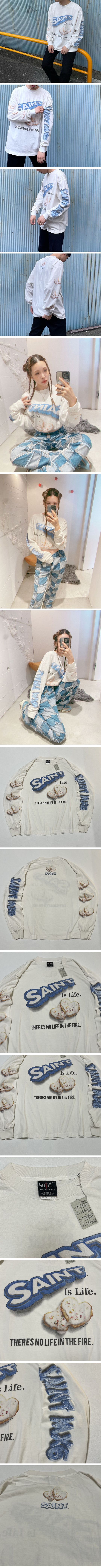 Saint Mxxxxxx x Shermer Academy L/S Tee セントマイケル x シャーマーアカデミー ロンT