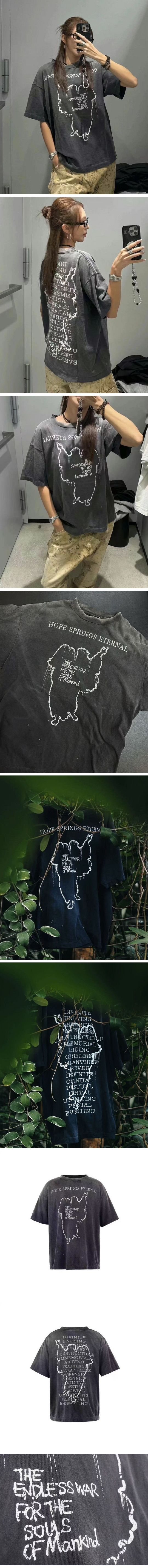 Saint Mxxxxxx Hope Spring Tee セントマイケル ホープスプリング Tシャツ