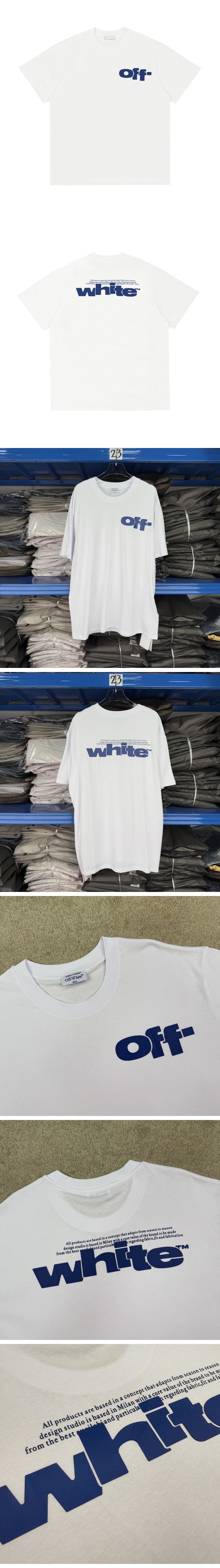 Off-White Off Split Tee White オフホワイト オフ スプリット Tシャツ ホワイト