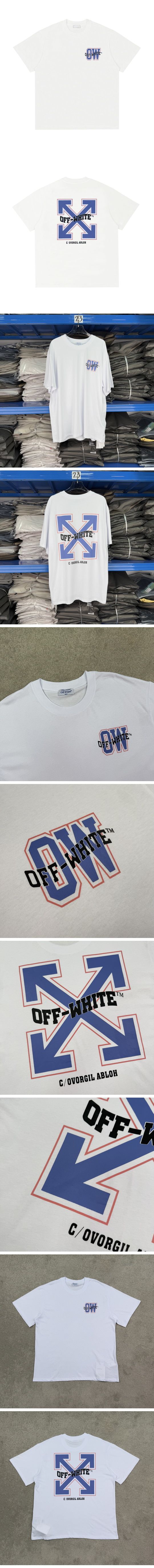 Off-White Varsity Arrow Tee White オフホワイト ヴァーシティ アロー Tシャツ ホワイト