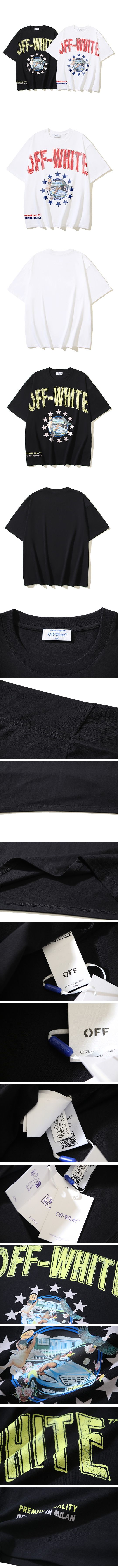 Off-White Fresco Star Tee オフホワイト フレスコ スター Tシャツ