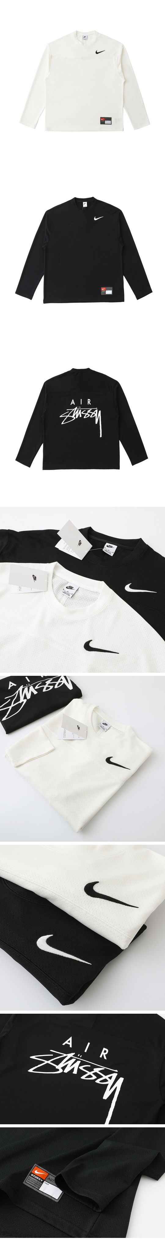 Stussy x Nike Dry Fit Mesh L/S Tee ステューシー × ナイキ ドライフィット メッシュ ロンT