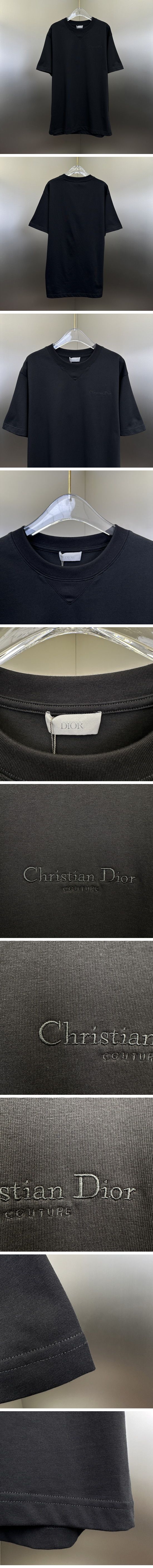 極N級 Dior Couture Tee Black ディオール クチュール Tシャツ ブラック