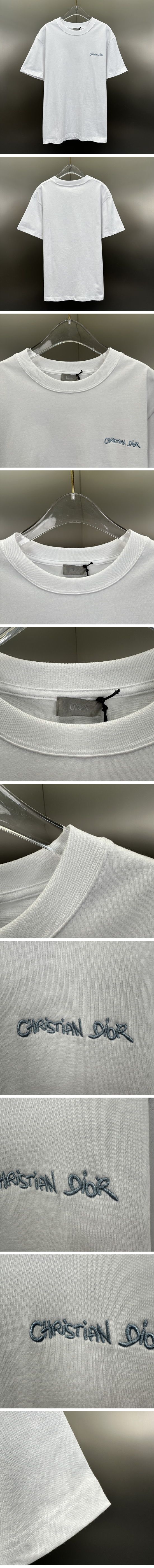 極N級 Dior Script Sign Tee White ディオール スクリプト サイン Tシャツ ホワイト