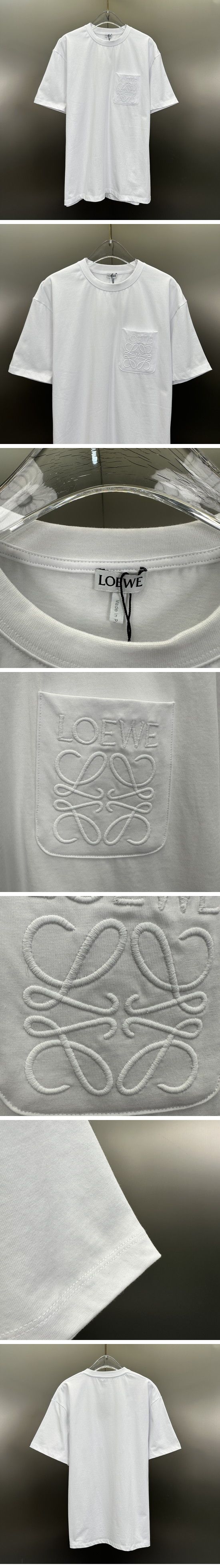 極N級 Loewe Relaxed Fit Tee White ロエベ リラックスフィット Tシャツ ホワイト