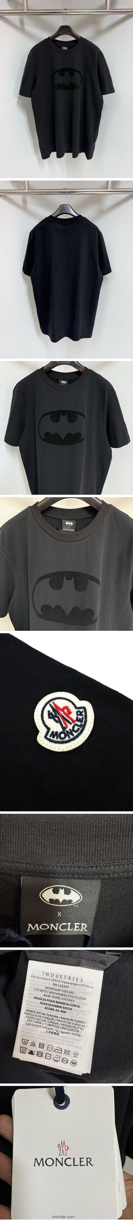 極N級 Moncler x Batman Bat Signal Tee モンクレール x バットマン バットシグナル Tシャツ