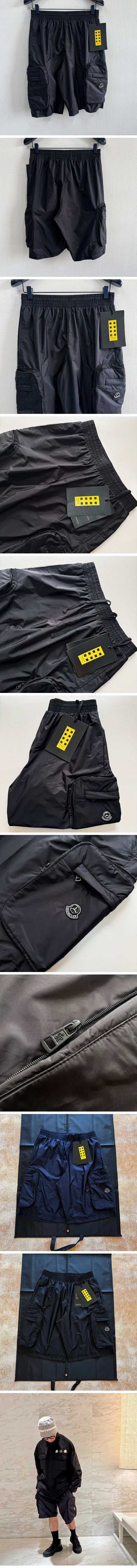 極N級 Moncler x Mercedes-Benz by Nigo Cargo Shorts Black モンクレール x メルセデス ベンツ バイ ニゴー ショートパンツ ブラック