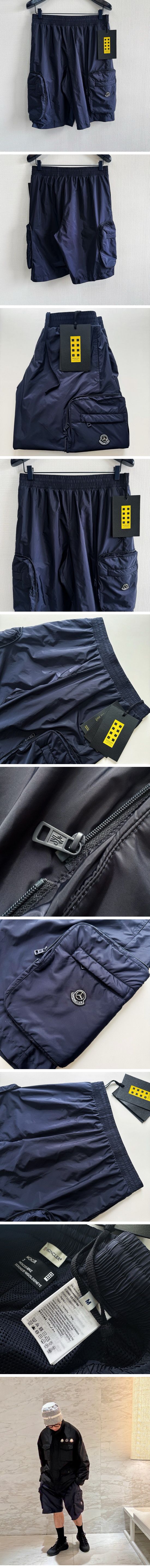 極N級 Moncler x Mercedes-Benz by Nigo Cargo Shorts Navy モンクレール x メルセデス ベンツ バイ ニゴー ショートパンツ ネイビー