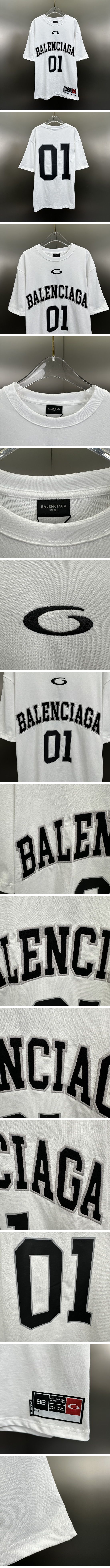 極N級 Balenciaga Basketball Game Tee White バレンシアガ バスケットボール Tシャツ ホワイト