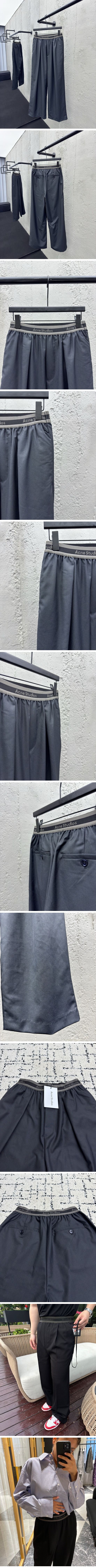 極N級 Acne Studios Cotton Wide Pants アクネ ストゥディオズ コットン ワイドパンツ