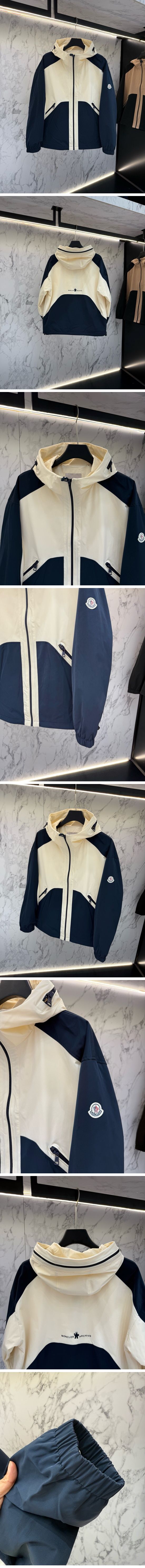極N級 Moncler Zip-Up Mountain Jacket モンクレール ジップアップ マウンテン ジャケット ホワイト