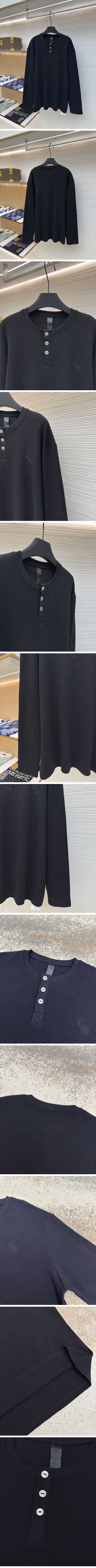 極N級 Chrome Hearts Henry Neck L/S Tee クロムハーツ ヘンリー ネック L/S Tシャツ