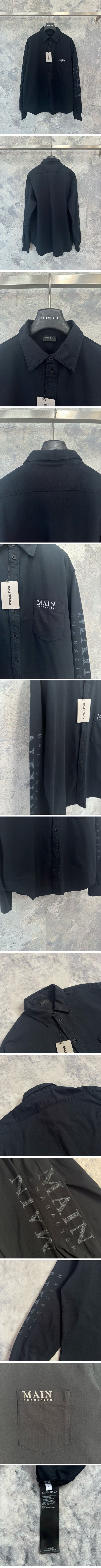 極N級 Balenciaga Main Characteer L/S Shirt バレンシアガ マルニ キャラクター L/S シャツ