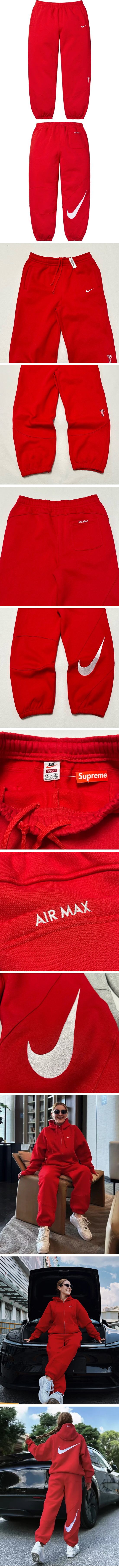 Supreme x Niki Sweat Pants シュプリーム x ナイキ スウェット パンツ レッド