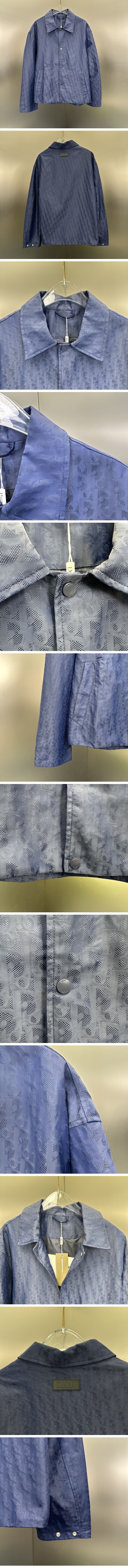 極N級 Dior Oblique Shirt Jacket ディオール オブリーク シャツ ジャケット