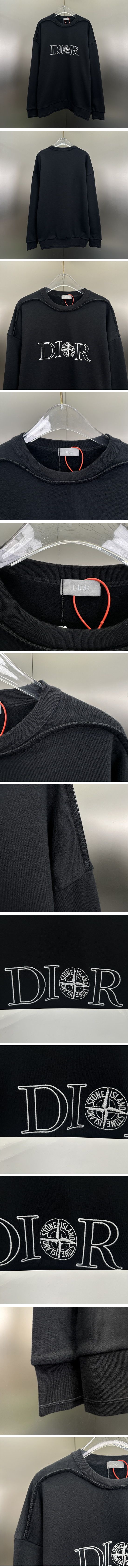 極N級 Dior x Stone Island Sweat Parker ディオール x ストーンアイランド スウェット パーカー