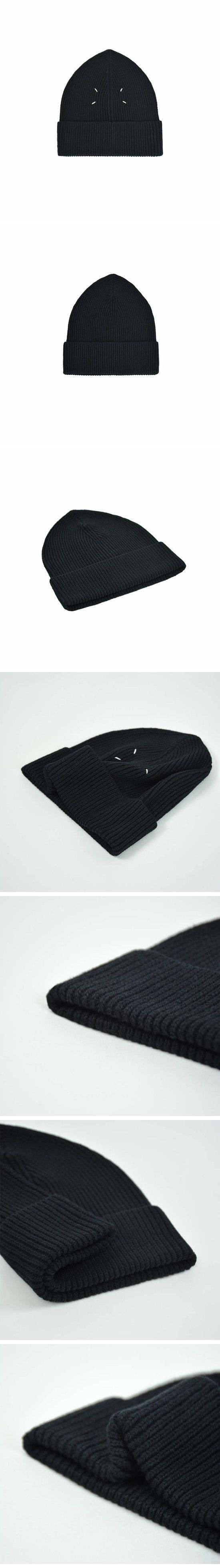 Maison Margiela Logo Stitch Beanie メゾンマルジェラ ロゴ ステッチ ビーニー