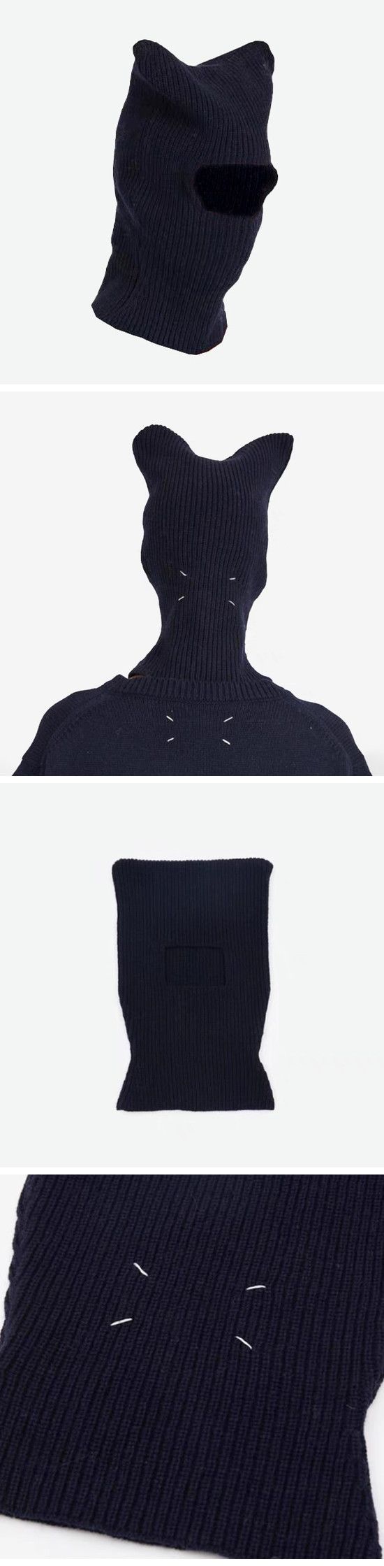 Maison Margiela Ribbed Balaclava メゾンマルジェラ ラビット バラクラバ