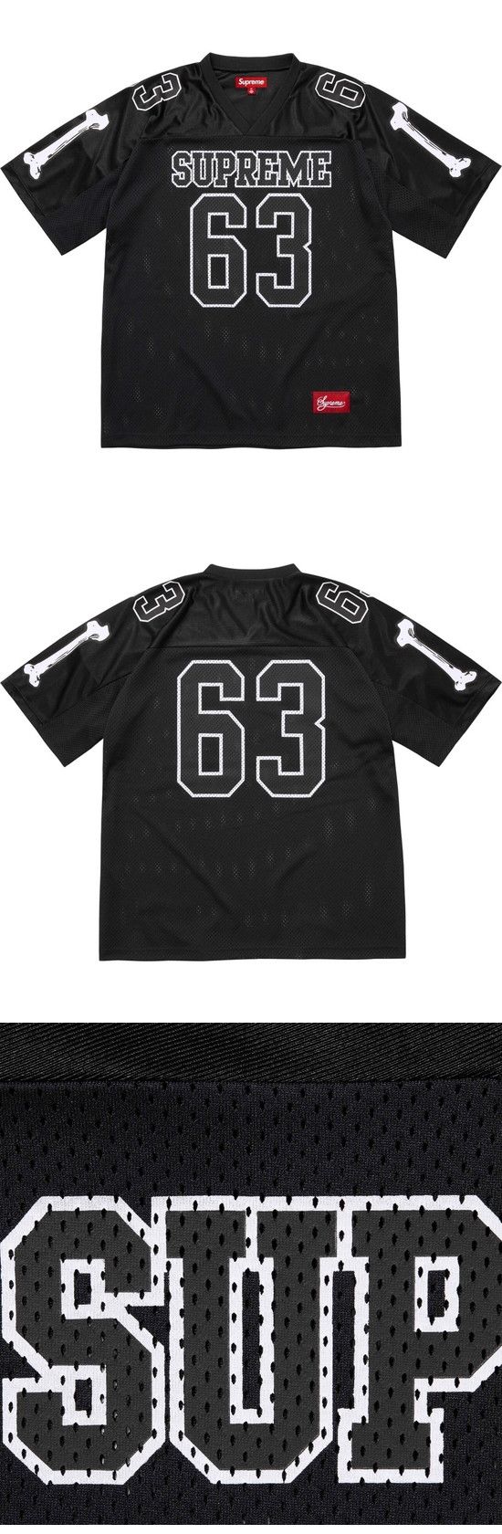 Supreme FW25 Bones Jersey Tee シュプリーム FW25 ボーン ジャージ Tシャツ ブラック