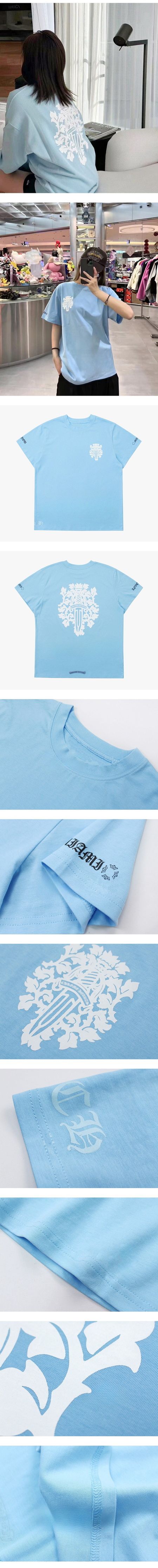 Chome Hearts Miami Blue Tee クロムハーツ マイアミ ブルー Tシャツ