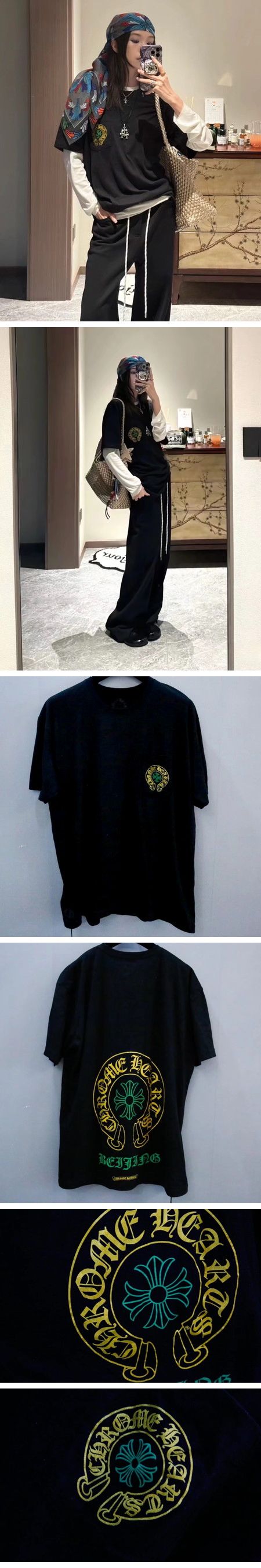 Chome Hearts Horseshoe Tee クロムハーツ ホースシュー Tシャツ