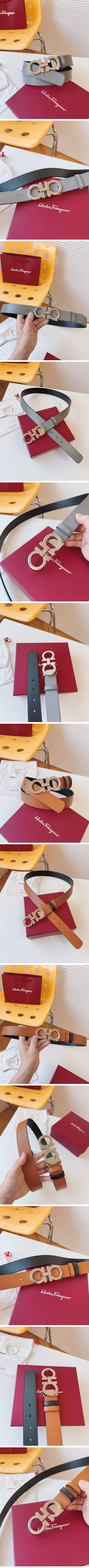 Ferragamo 2color Leather Belt フェラガモ 2カラー レザー ベルト