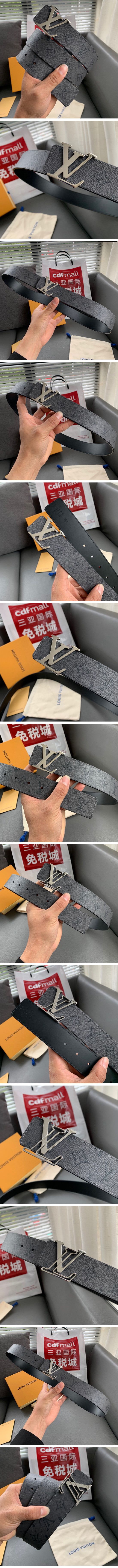 Louis Vuitton Monogram LV Buckle Belt ルイヴィトン モノグラム LV バックル ベルト ブラック