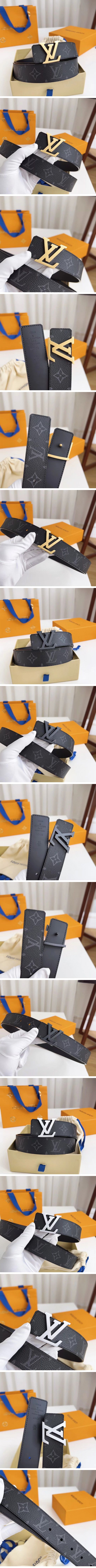 Louis Vuitton Monogram LV Buckle 3Type Belt ルイヴィトン モノグラム LV バックル 3タイプ ベルト ブラック