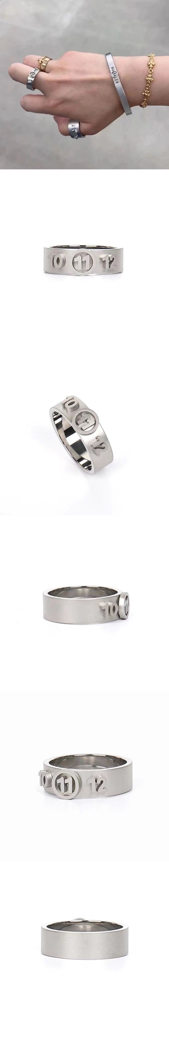 Maison Margiela No. Logo Ring メゾンマルジェラ ナンバー ロゴ リング