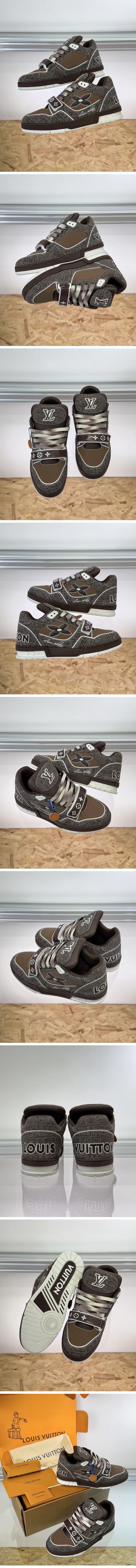 Louis Vuitton Trainer Brown Crocodile Luxury Sneaker ルイヴィトン トレーナー ブラウン クロコダイル ラグジュアリー スニーカー