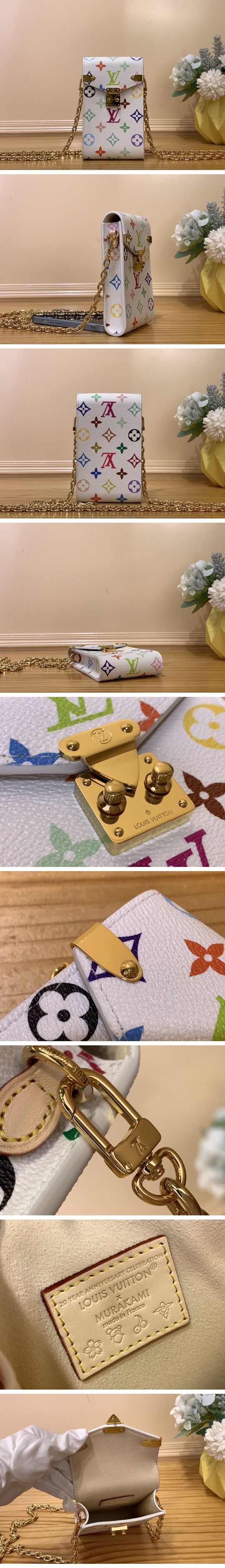 Louis Vuitton Monogram Phone Pouch ルイヴィトン モノグラム フォン ポーチ ホワイト