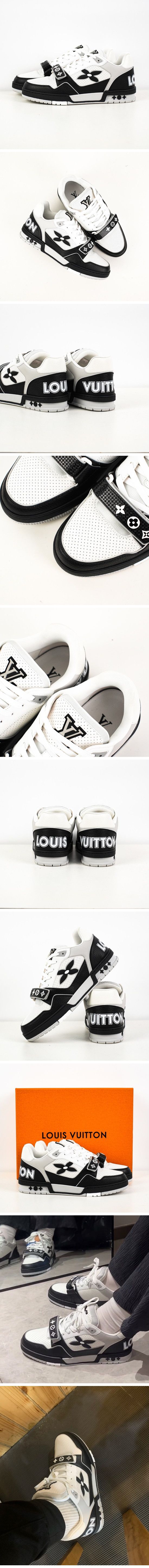 Louis Vuitton Trainer Sneaker ルイヴィトン トレーナー スニーカー ブラックホワイト