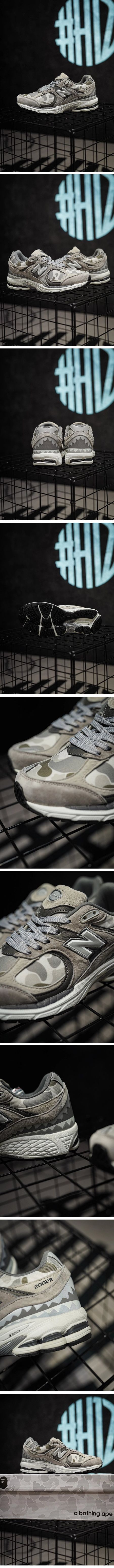 New Balance x Bape 2002R Sneaker ニューバランス x ベイプ 2002R グレー