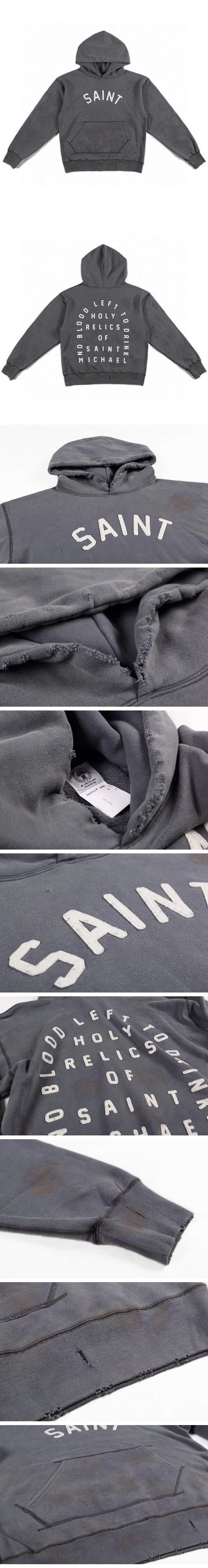 Saint Mxxxxxx 21SS Vintage Sweat Hoodie セントマイケル 21SS ビンテージ スウェット パーカー