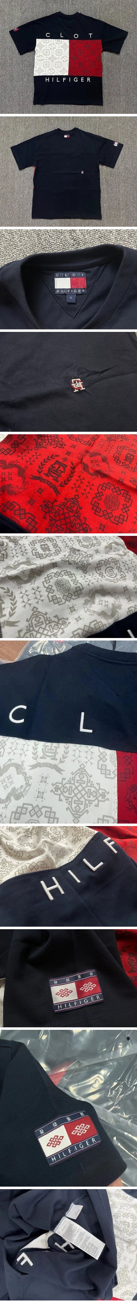 CLOT x Tommy Hilfigeer Back Logo Flag Tee クロット x トミー ヒルフィガー バック ロゴ フラッグ Tシャツ