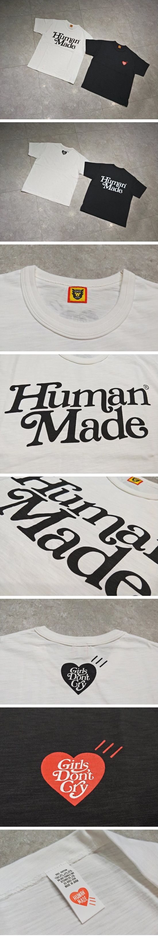 Human Made Heart Logo Tee ヒューマンメイド ハート ロゴ Tシャツ