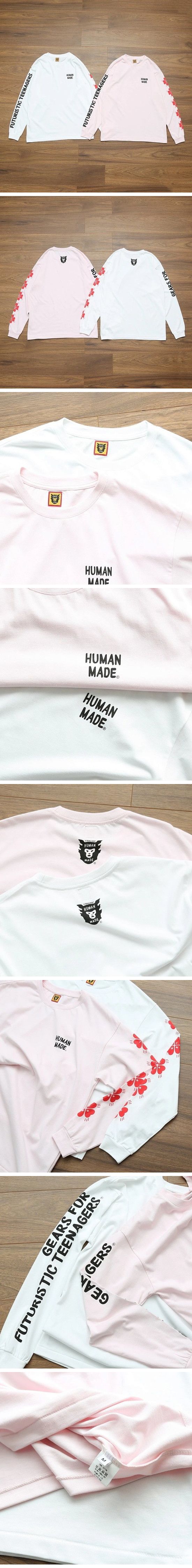 Human Made Futuristic L/S Tee ヒューマンメイド フューチャリスティック L/S Tシャツ