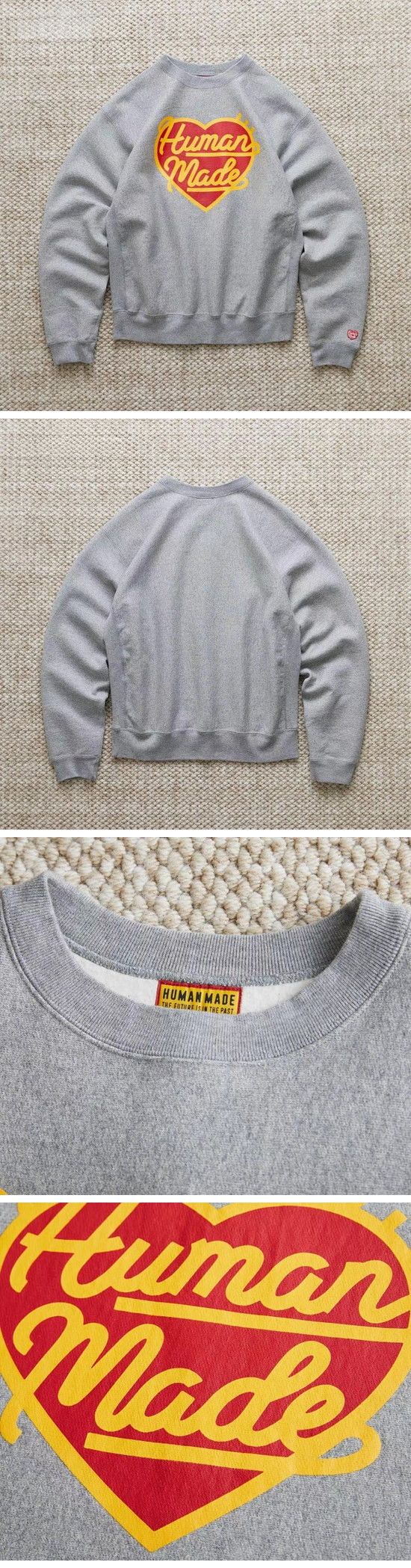 Human Made Heavywelght Heart Logo Sweat ヒューマンメイド ヘビーウェルト ハート ロゴ スウェット