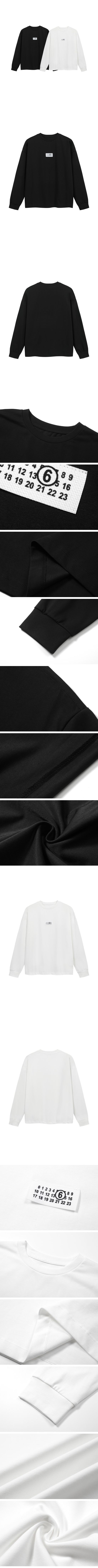 Maison Margiela MM6 Number Patch L/S Tee メゾンマルジェラ MM6 ナンバー パッチ L/S Tシャツ